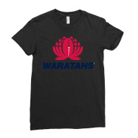 New South Wales Waratahs Rugby Super League Ladies Fitted T-shirt | Artistshot