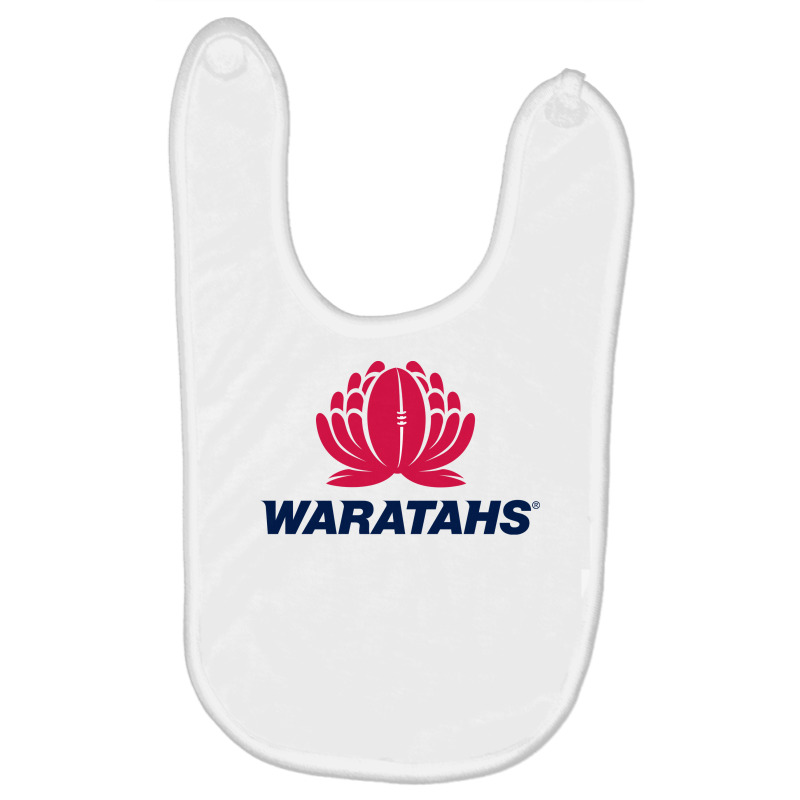 New South Wales Waratahs Rugby Super League Baby Bibs by SomArt | Artistshot