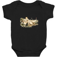 Eight Sights In The Environs Of Edo 3 By Utagawa Hiroshige 106677064 Baby Bodysuit | Artistshot