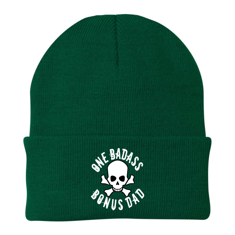 One Badass Bonus Step Dad Beanie by KennethShop | Artistshot