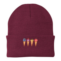 Assorted Ice Cream Cones T  Shirt Assorted Ice Cream Cones Set   Blueb Beanie | Artistshot