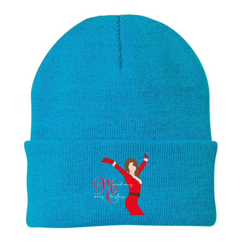 Mariah Carey Merry Christmas White Beanie by coşkun | Artistshot