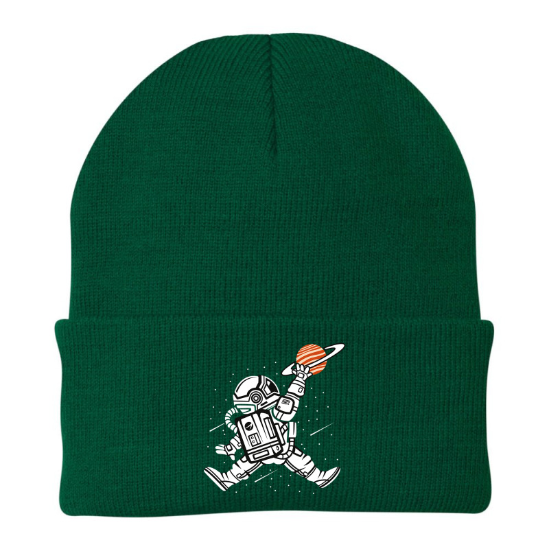 Astronaut In Outer Space Beanie | Artistshot