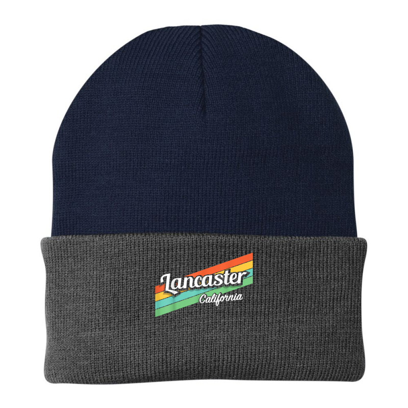 Lancaster California Retro Vintage T Shirt Beanie | Artistshot