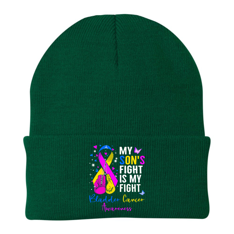 My Sons Fight Is My Fight Bladder T  Shirt My Son's Fight Is My Fight Beanie by elephantjellyfish | Artistshot