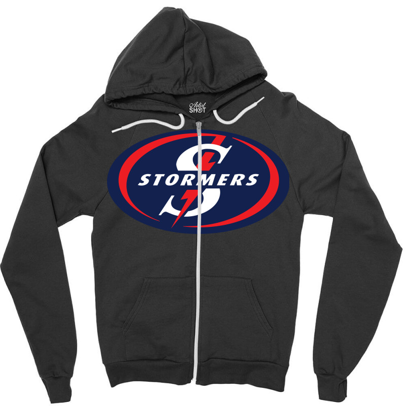 Stormers Rugby Super League Zipper Hoodie | Artistshot