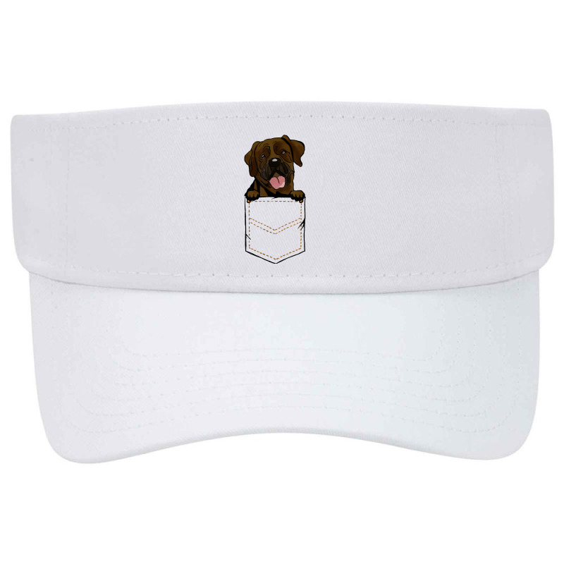 Majorca Mastiff Puppy For A Dog Owner Pet Pocket T Shirt Visor hat by gillanbepicaia | Artistshot