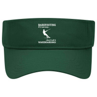 Barefoot Skiing Water Sport Motorboat Visor Hat | Artistshot