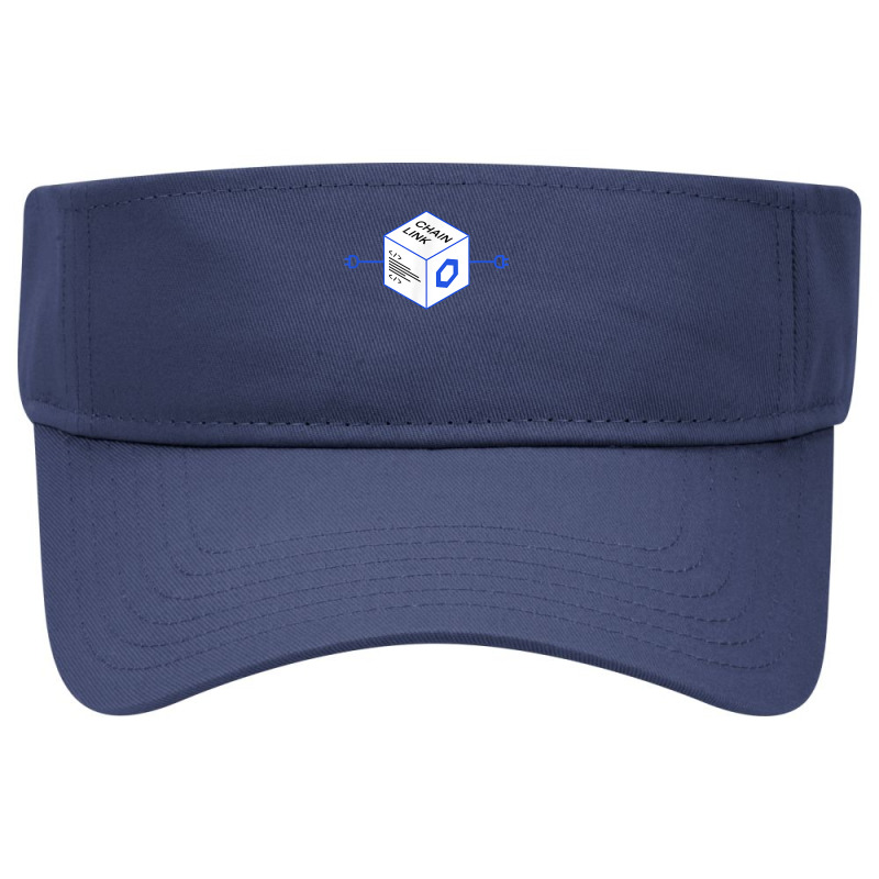 Chainlink Crypto Link Cryptocurrency Connecting The World T Shirt Visor hat by rainandehay | Artistshot