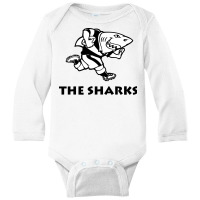 The Sharks Rugby Super League Long Sleeve Baby Bodysuit | Artistshot