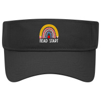 Rainbow Pencil Head Start Funny Teacher Life Back To School T Shirt Visor Hat | Artistshot