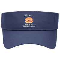 Long Island New York Bacon Egg And Cheese T Shirt Visor Hat | Artistshot