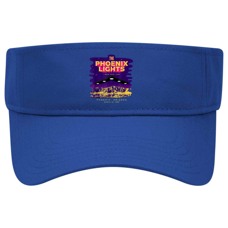 The Phoenix Lights Alien Believer Spaceship Ufo Men & Women T Shirt Visor Hat | Artistshot