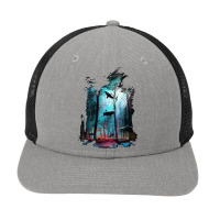 Shark Forest Snapback Trucker Cap | Artistshot