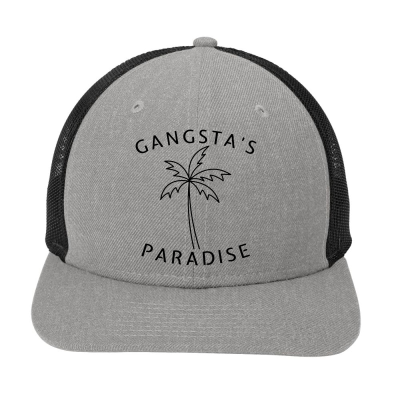 Gangstas Paradise Snapback Trucker Cap by Onde Mande | Artistshot