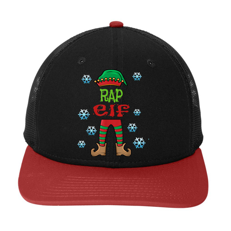 Funny Rap Lazy Christmas Costume   Rap Elf T Shirt Snapback Trucker Cap | Artistshot