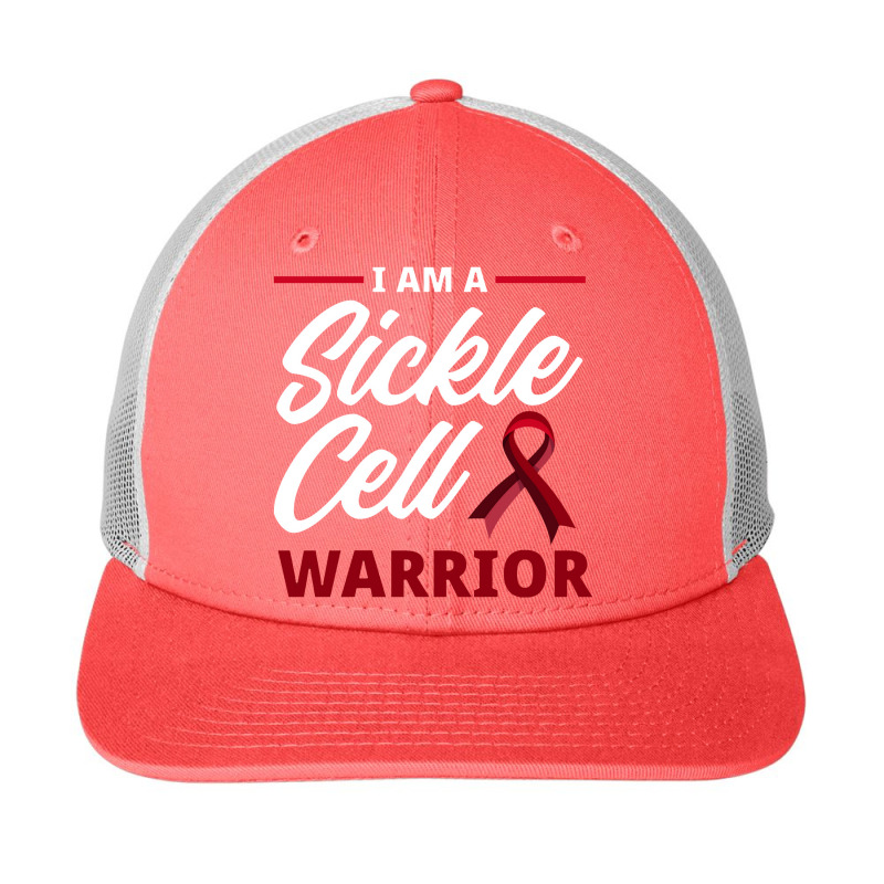 I'm A Sickle Cell Warrior Sickle Cell Anemia Awareness Snapback Trucker Cap by suvukana | Artistshot