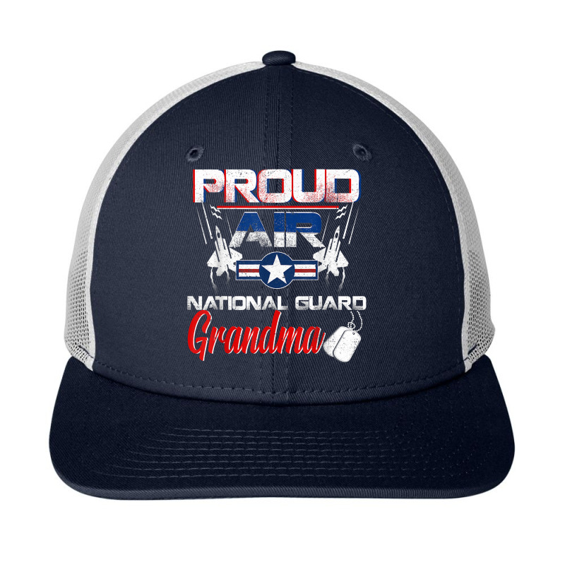 Proud Air National Guard Grandma Air Force Veterans Day Mens T Shirt Snapback Trucker Cap by AshleyPenez | Artistshot