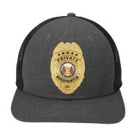 Private Investigator Badge Un Guard Uniform Top Tee T Shirt Snapback Trucker Cap | Artistshot