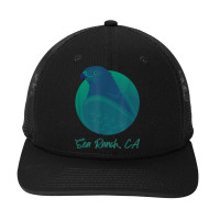 Sea Ranch Ca Osprey Sea Green Raptor Ocean Bird T Shirt Snapback Trucker Cap | Artistshot