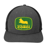 Nothing Runs Like A Corgi Funny Farmer Dog Owner Tee Snapback Trucker Cap | Artistshot