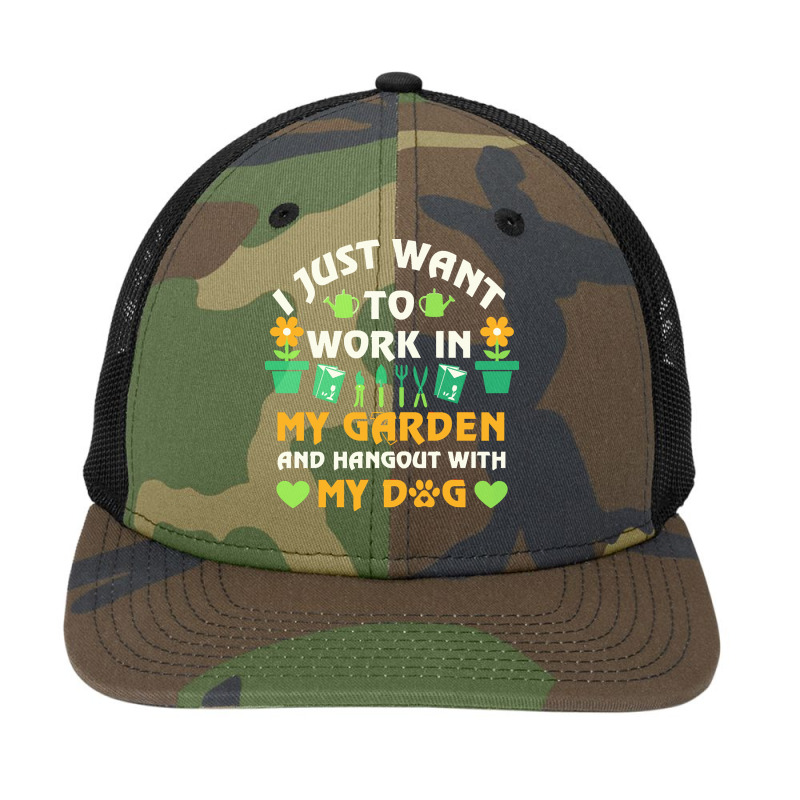 I Just Want To Work In My Garden T  Shirt I Just Want To Work In My Ga Snapback Trucker Cap by ayla73559 | Artistshot