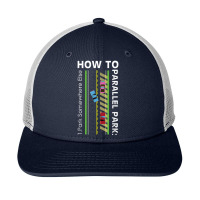 How To Parallel Park Funny New Drivers License Gift Snapback Trucker Cap | Artistshot