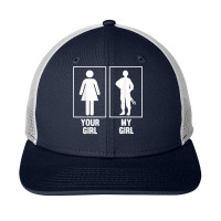 Your Girl My Girl Proud Soldier Officer Military T Shirt Snapback Trucker Cap | Artistshot