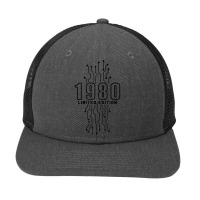 Birthday Year 1980 Limited Edition Gaming Gift Nerd Computer T Shirt Snapback Trucker Cap | Artistshot