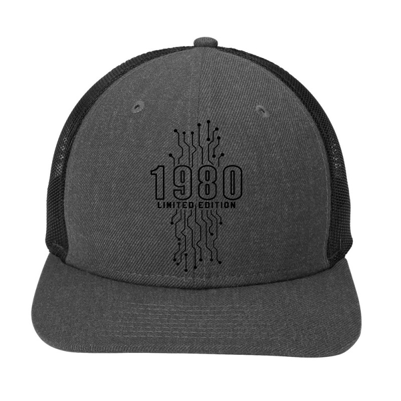 Birthday Year 1980 Limited Edition Gaming Gift Nerd Computer T Shirt Snapback Trucker Cap by tamarogbbrazee4 | Artistshot