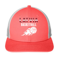 Latvia Basketball Fans Jersey   Latvian Flag Summer Sports T Shirt Snapback Trucker Cap | Artistshot