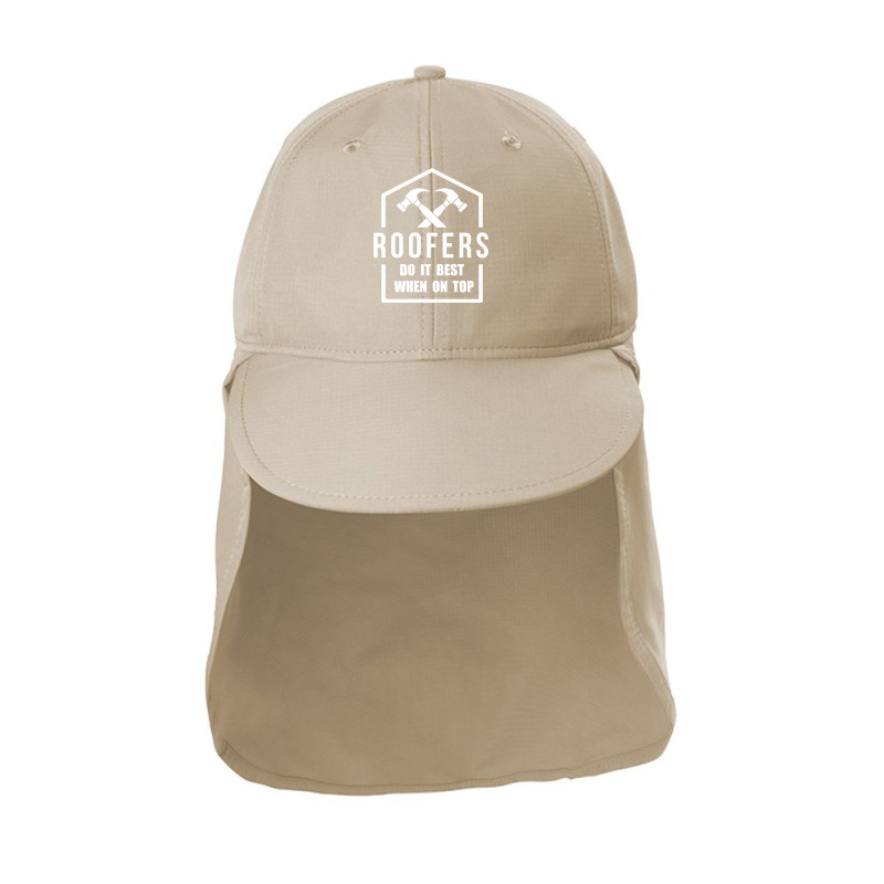 Roofers Do It Best When On Top Sun Shade Cap by candrashop | Artistshot