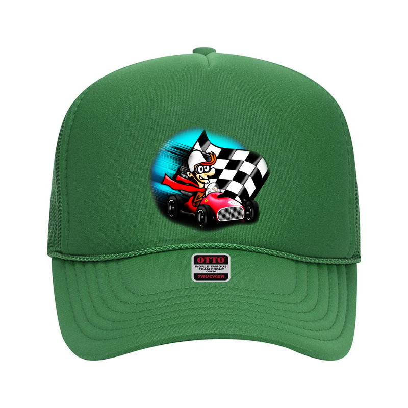 Race Car Driver Foam Trucker Hat by Cheapshop | Artistshot