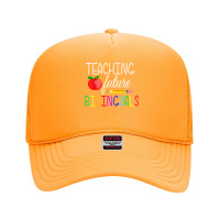 Teaching Future Bilinguals Teachers Back To School T Shirt Foam Trucker Hat | Artistshot