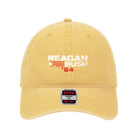 Reagan Bush Dyed Cap | Artistshot