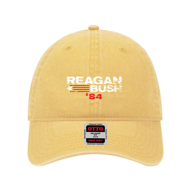 Reagan Bush Dyed Cap by rahmatikan | Artistshot