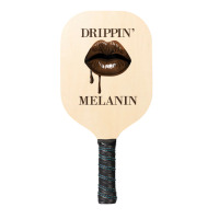 Womens Drippin Melanin Lips Black History Pride Blm African Women Tank Pickleball Paddle | Artistshot