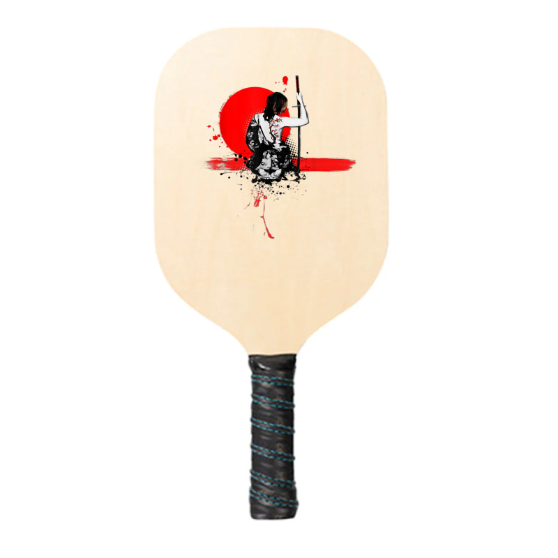 Geisha Japanese Samurai Woman Warrior Adult Unisex T Shirt Pickleball Paddle | Artistshot