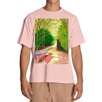 David Hockney The Arrival Of Spring Urban Heavy T-shirt | Artistshot