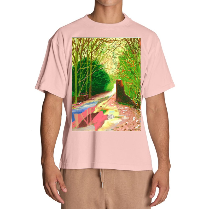 David Hockney The Arrival Of Spring Urban Heavy T-shirt by natashasawtell | Artistshot