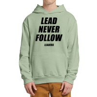 Lead Never Follow Leaders 1354 Raglan Baseball Tee Urban Pullover Hoodie | Artistshot