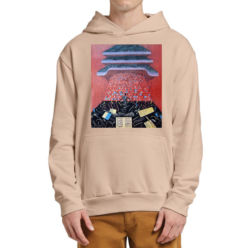 David Hockney   Music Center Unified Fund Urban Pullover Hoodie | Artistshot