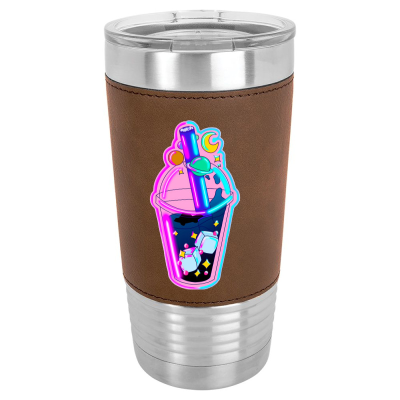 Dua    Levitating Boba Leatherette Tumbler | Artistshot