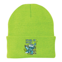 Plug In  Play Music Geek Cartoon Beanie | Artistshot