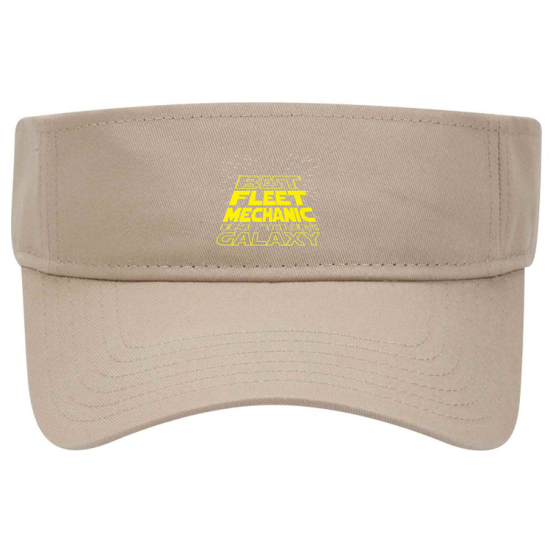 Mechanic Fleet Mechanic Funny Cool Galaxy Job Visor Hat | Artistshot