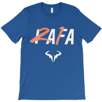 Rafael Nadal Logo Rf T-shirt Designed By Susilo Irwan Santoso