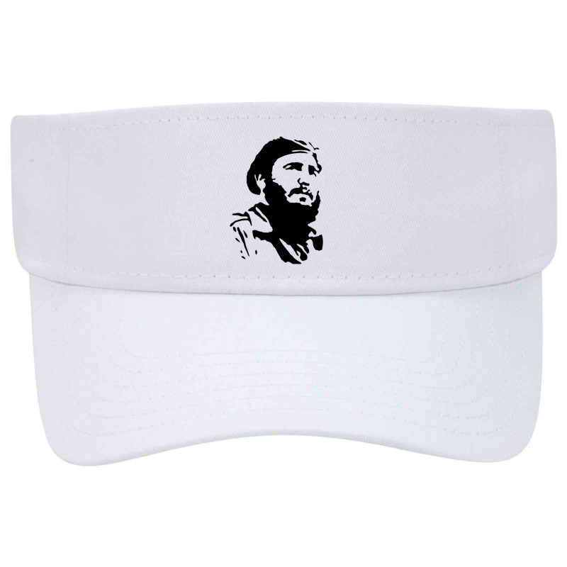 Fidel Castro Cuba Revolution (2) Visor hat by saterseim | Artistshot