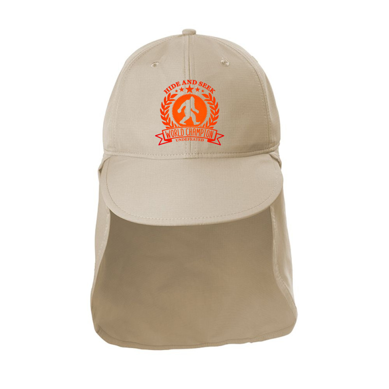 Hide And Seek World Champion Undefeated Sun Shade Cap by ArtMaker | Artistshot