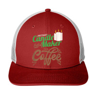 Wick Wax Instant Candle Maker Just Add Coffee Candles Gift T Shirt Snapback Trucker Cap | Artistshot