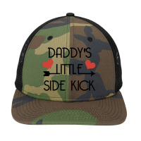 Daddys Little Side Kick Snapback Trucker Cap | Artistshot